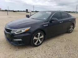 Salvage cars for sale at New Braunfels, TX auction: 2019 KIA Optima LX