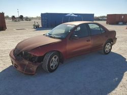 Salvage cars for sale at Arcadia, FL auction: 2001 Chevrolet Cavalier LS