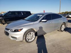 Chevrolet salvage cars for sale: 2018 Chevrolet Malibu LT