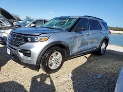 Ford salvage cars for sale: 2024 Ford Explorer XLT