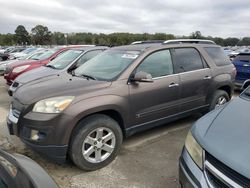 Saturn salvage cars for sale: 2008 Saturn Outlook XR