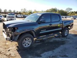 Toyota Tacoma Double cab salvage cars for sale: 2018 Toyota Tacoma Double Cab