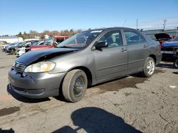 Vehiculos salvage en venta de Copart Pennsburg, PA: 2007 Toyota Corolla CE