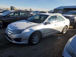 Salvage cars for sale at Brighton, CO auction: 2011 Ford Fusion SE