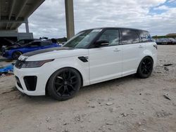 Flood-damaged cars for sale at auction: 2019 Land Rover Range Rover Sport SVR