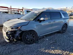 Salvage cars for sale at Magna, UT auction: 2024 KIA Carnival SX