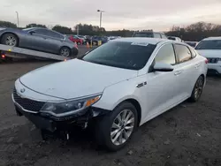 Carros con título limpio a la venta en subasta: 2016 KIA Optima LX