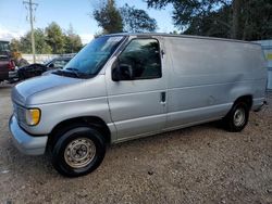 Salvage cars for sale from Copart Midway, FL: 1998 Ford Econoline E150 Van