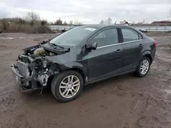 Salvage cars for sale at Columbia Station, OH auction: 2014 Chevrolet Sonic LT