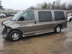 2002 Chevrolet Express G1500 en venta en Davison, MI