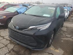 2022 Toyota Sienna LE en venta en Woodhaven, MI