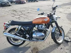 Salvage cars for sale from Copart Littleton, CO: 2022 Royal Enfield Motors INT 650