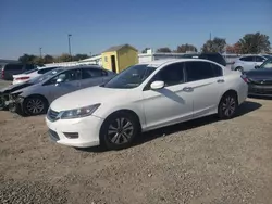 Salvage cars for sale at Sacramento, CA auction: 2014 Honda Accord LX