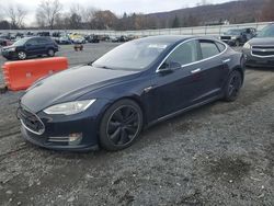 Salvage cars for sale at Grantville, PA auction: 2014 Tesla Model S