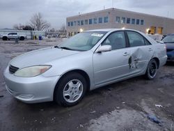 Salvage cars for sale at Littleton, CO auction: 2002 Toyota Camry LE