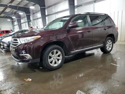 Salvage cars for sale at Ham Lake, MN auction: 2011 Toyota Highlander Base