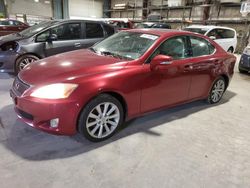 Lexus salvage cars for sale: 2009 Lexus IS 250