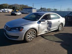 Volkswagen salvage cars for sale: 2012 Volkswagen Passat S