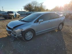 Honda salvage cars for sale: 2011 Honda Civic Hybrid