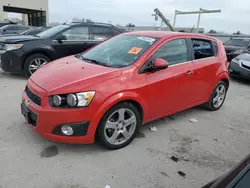 Chevrolet salvage cars for sale: 2015 Chevrolet Sonic LTZ