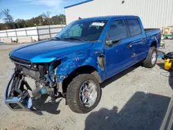 Salvage cars for sale at Spartanburg, SC auction: 2019 Ford F150 Supercrew