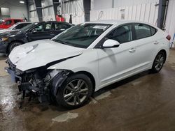 Carros salvage sin ofertas aún a la venta en subasta: 2018 Hyundai Elantra SEL