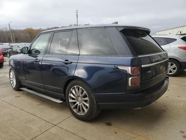 2018 Land Rover Range Rover HSE