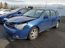 Ford Focus ses salvage cars for sale: 2009 Ford Focus SES