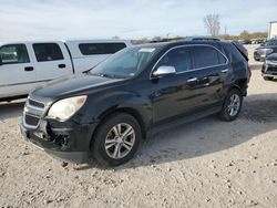 Salvage cars for sale at Kansas City, KS auction: 2010 Chevrolet Equinox LTZ