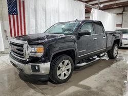 Salvage cars for sale at Leroy, NY auction: 2015 GMC Sierra K1500 SLT