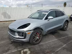 Salvage cars for sale at Van Nuys, CA auction: 2024 Porsche Macan S