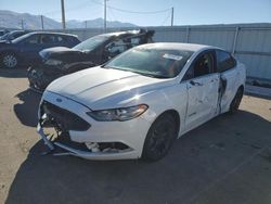 Salvage cars for sale at Magna, UT auction: 2018 Ford Fusion SE Hybrid