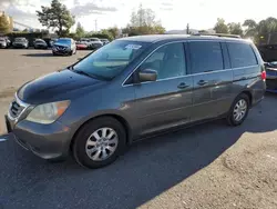 Honda salvage cars for sale: 2008 Honda Odyssey EXL