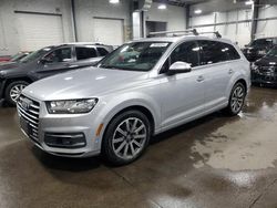 Salvage cars for sale at Ham Lake, MN auction: 2019 Audi Q7 Prestige