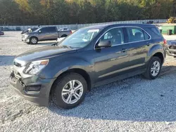 Salvage cars for sale at Gainesville, GA auction: 2017 Chevrolet Equinox LS