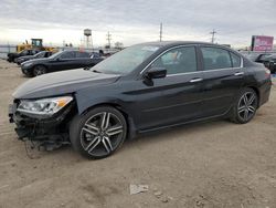 Salvage cars for sale at Chicago Heights, IL auction: 2016 Honda Accord Sport