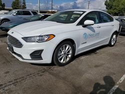 2019 Ford Fusion SE en venta en Rancho Cucamonga, CA