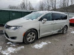 Salvage cars for sale at Hurricane, WV auction: 2017 Chrysler Pacifica Touring L Plus