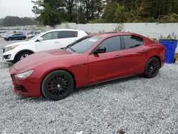 Maserati salvage cars for sale: 2016 Maserati Ghibli S