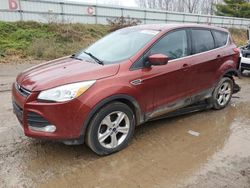 Salvage cars for sale at Davison, MI auction: 2015 Ford Escape SE