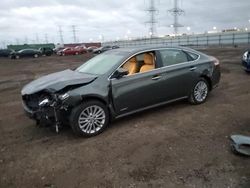 Salvage cars for sale at Elgin, IL auction: 2013 Toyota Avalon Hybrid