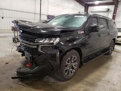 Salvage cars for sale from Copart Avon, MN: 2021 Chevrolet Suburban K1500 Z71