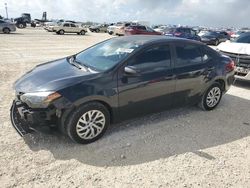 Toyota Corolla salvage cars for sale: 2017 Toyota Corolla L