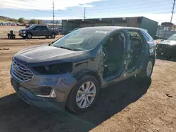 Salvage cars for sale at Colorado Springs, CO auction: 2020 Ford Edge Titanium