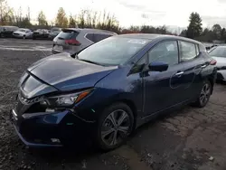 Nissan salvage cars for sale: 2020 Nissan Leaf SL Plus