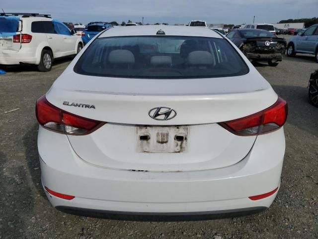 2016 Hyundai Elantra SE