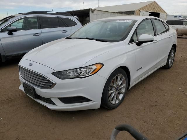 2017 Ford Fusion SE Hybrid