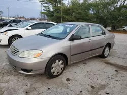 Salvage cars for sale at Lexington, KY auction: 2003 Toyota Corolla CE