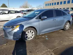 Salvage cars for sale at Littleton, CO auction: 2020 Toyota Corolla LE