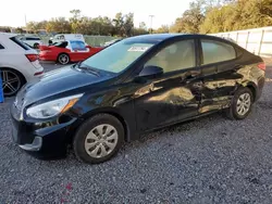 Salvage cars for sale at Riverview, FL auction: 2017 Hyundai Accent SE